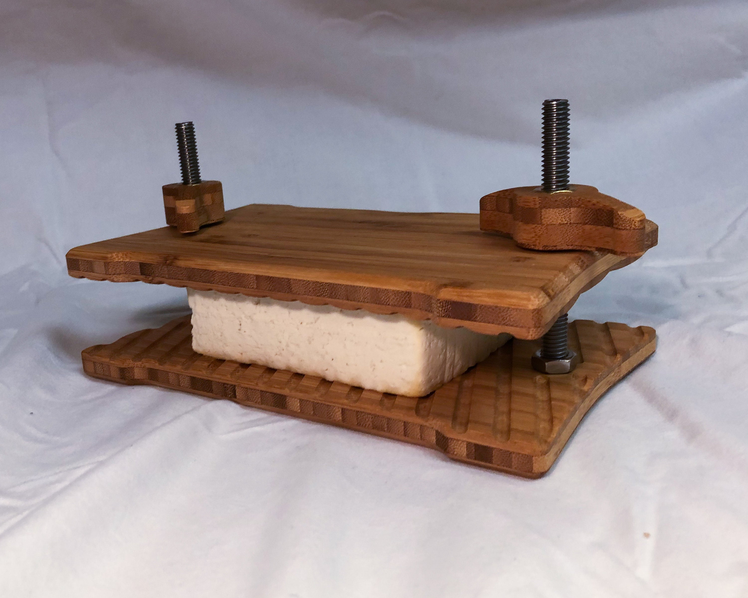 Bamboo Tofu Press Made in Seattle Etsy