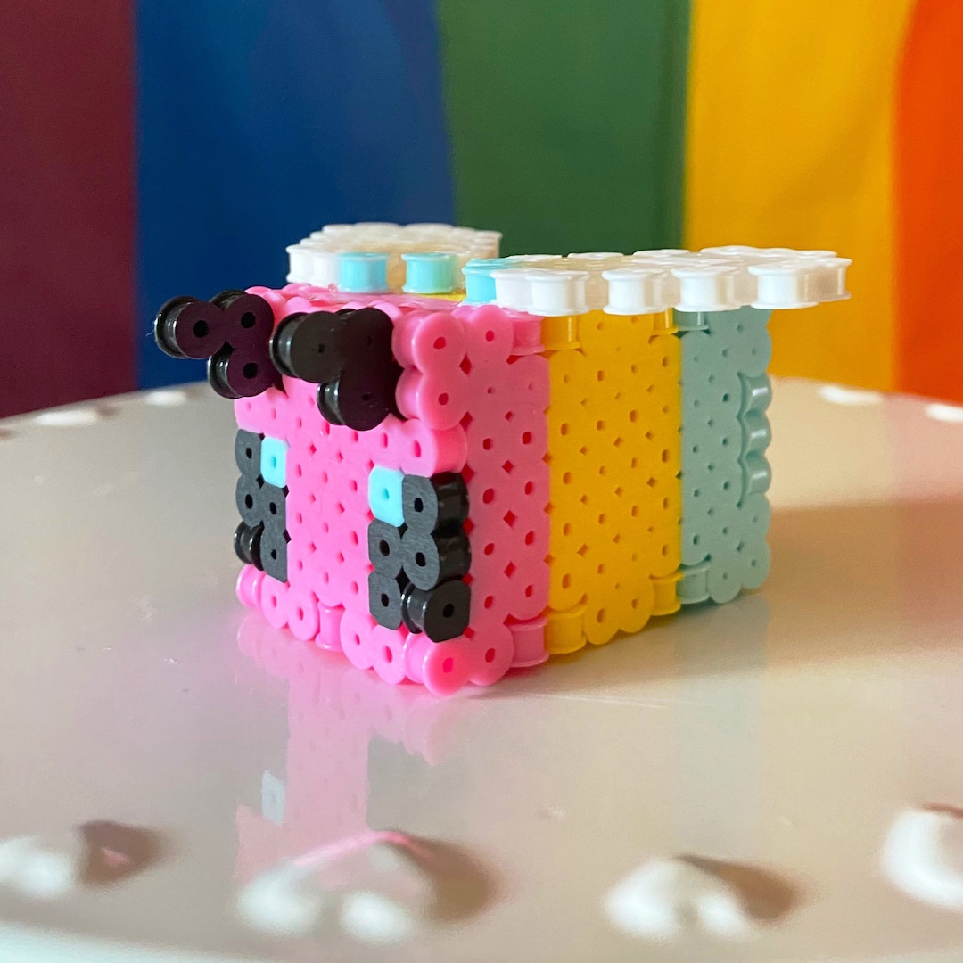 Pansexual Flag Lgbeet Minecraft Bees Minecraft LGBTQ Flags Perler Beads ...
