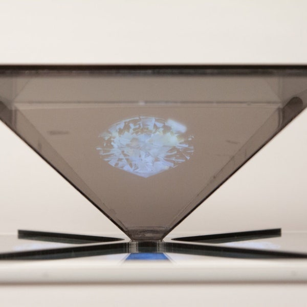 3D Holographic Pyramid For 10" inch Tablet