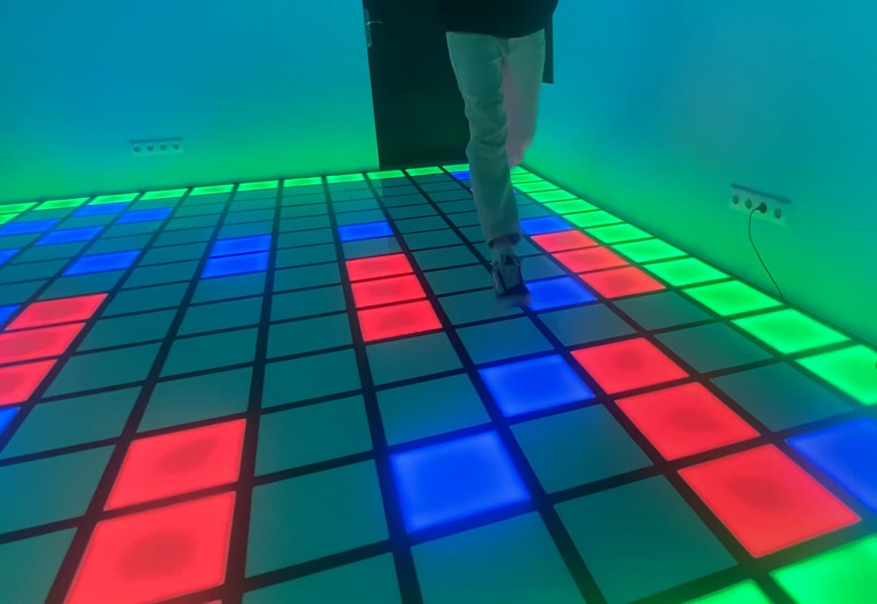 Interactive LED Game Floor