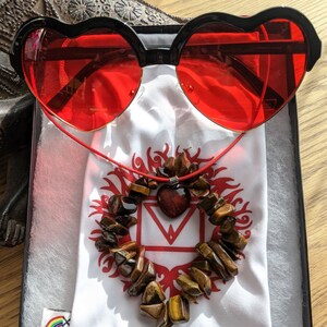 Root Chakra Heart Sunglasses Bundle
