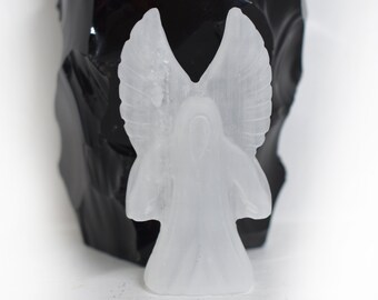 Selenite Angel of Death or Reaper