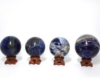 Medium-Large Sodalite Crystal Balls/Spheres