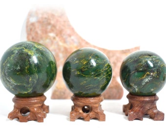 Emerald Crystal Balls - Crystal Spheres
