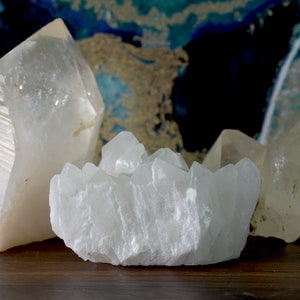 Clear Quartz Cluster & Points - All Chakras