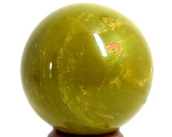 Green Opal Crystal Balls/Spheres - Heart Chakra