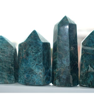 Blue Apatite Towers - Throat Chakra