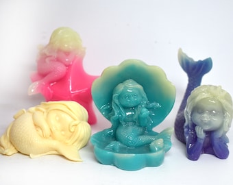 Glow in the dark Mermaids and Mermaid Figurines