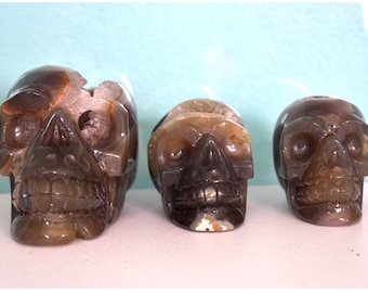 Skull Druzy Agate