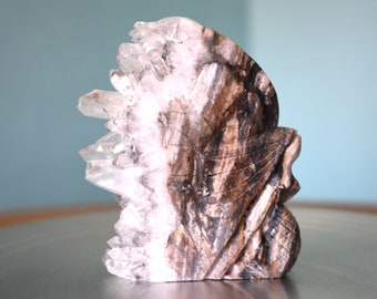 Clear Quartz Fairy Statue