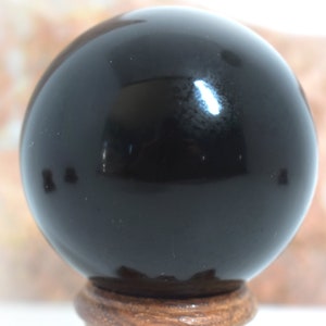 Small Obsidian Crystal Balls - Crystal Spheres - Protection Crystals