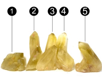 Citrine Clusters - Solar-Plexus, Sacral, Crown Chakra