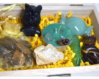 Spooky Themed Money And Abundance Crystals