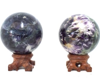 Fluorite Spheres - 450g - 420g