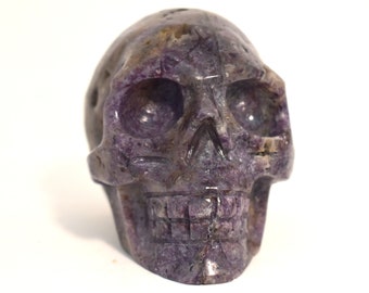 Amethyst Skull