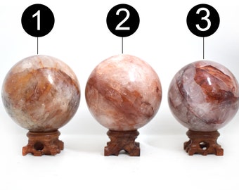 Fire Agate Medium Spheres/Crystal Balls