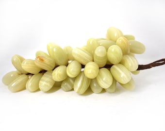 Large Green Onyx Grapes - Crystal Fruits - Heart Chakra