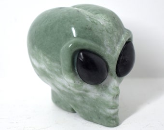 Jade Xenu Head (Crystal Alien Head)