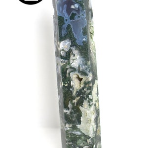 Moss Agate Towers - Heart Chakra
