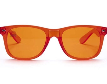 orange wayfarer