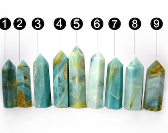 Caribbean Calcite Towers Group 2 - HIGH QUALITY - Third-Eye Chakra