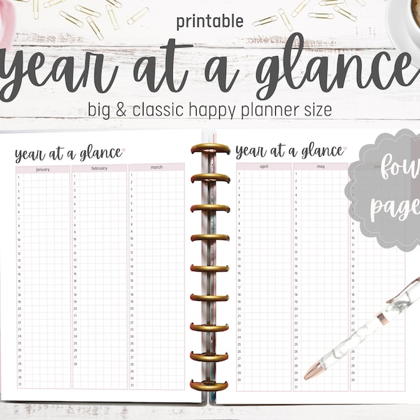 Happy Planner 2021 - Etsy