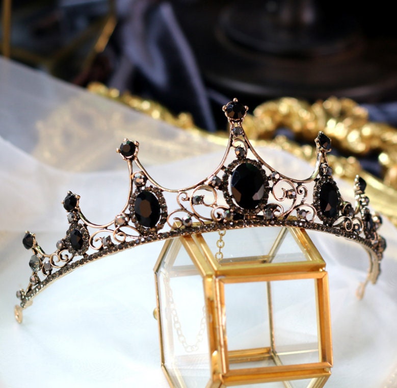 Barock-Krone Mit Strass – Funkelnde Tiara Für Besondere Anlässe