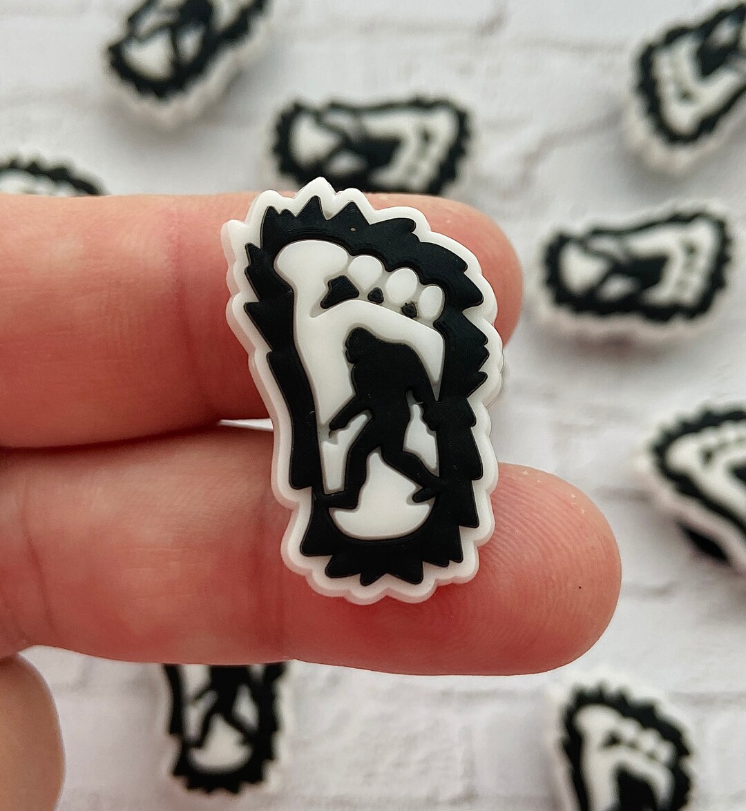 BIGFOOT CROC CHARM Sasquatch Croc Charms Animal Croc Etsy