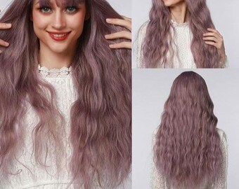 synthetic wigs etsy