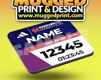 2026 Manchester Marathon Coaster PERSONALISED
