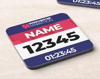 2024 Manchester Marathon Coaster PERSONALISED