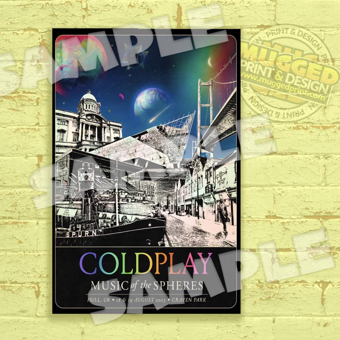 Coldplay Print - Etsy UK