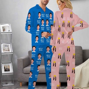 Comyee Lovers Pajamas Couple Night Pijamas Silk Pajamas Nightwear Short  Sleeve Top Pants Women's Pajamas Men Sleepwear Couples Matching