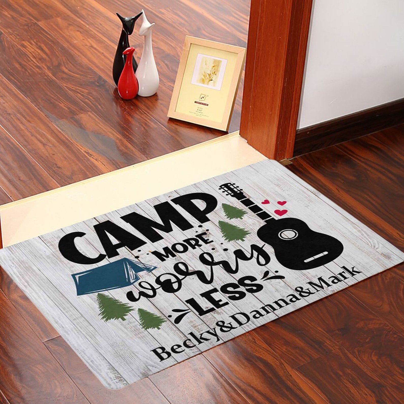 Custom Camping Doormats Mats Outdoor & Indoor Etsy