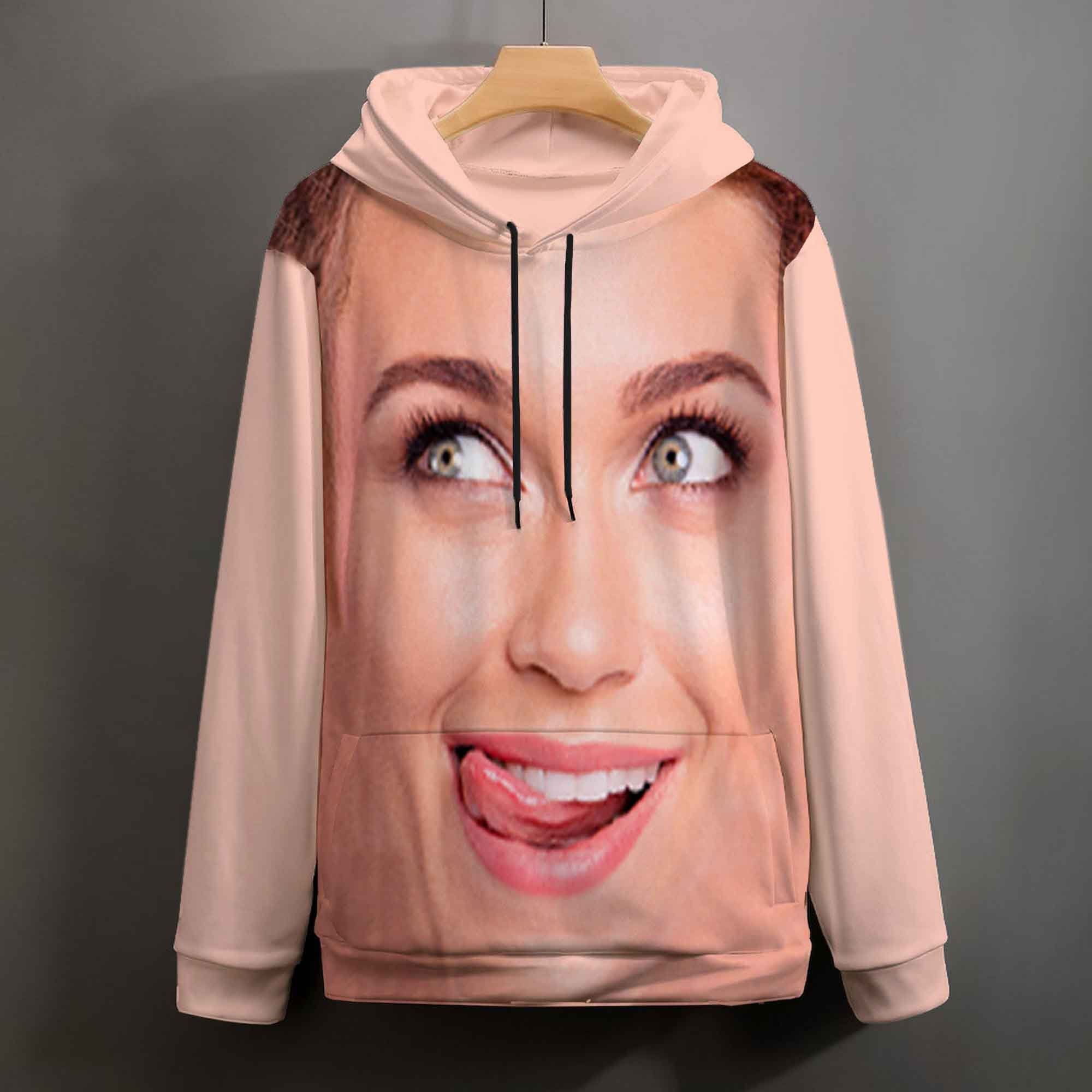 Personalized Oversized Hoodie Photo Custom Hoodie Funny Etsy