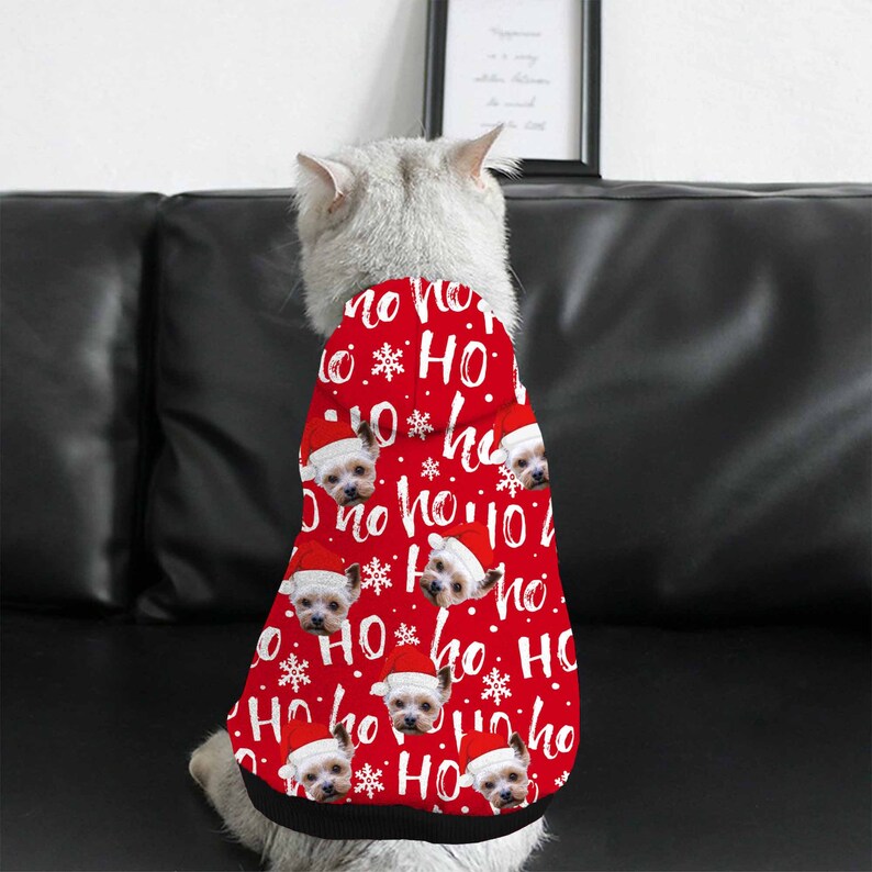 Photo Custom Pet Hoodie: Personalized Dog & Cat Clothing Bild 10