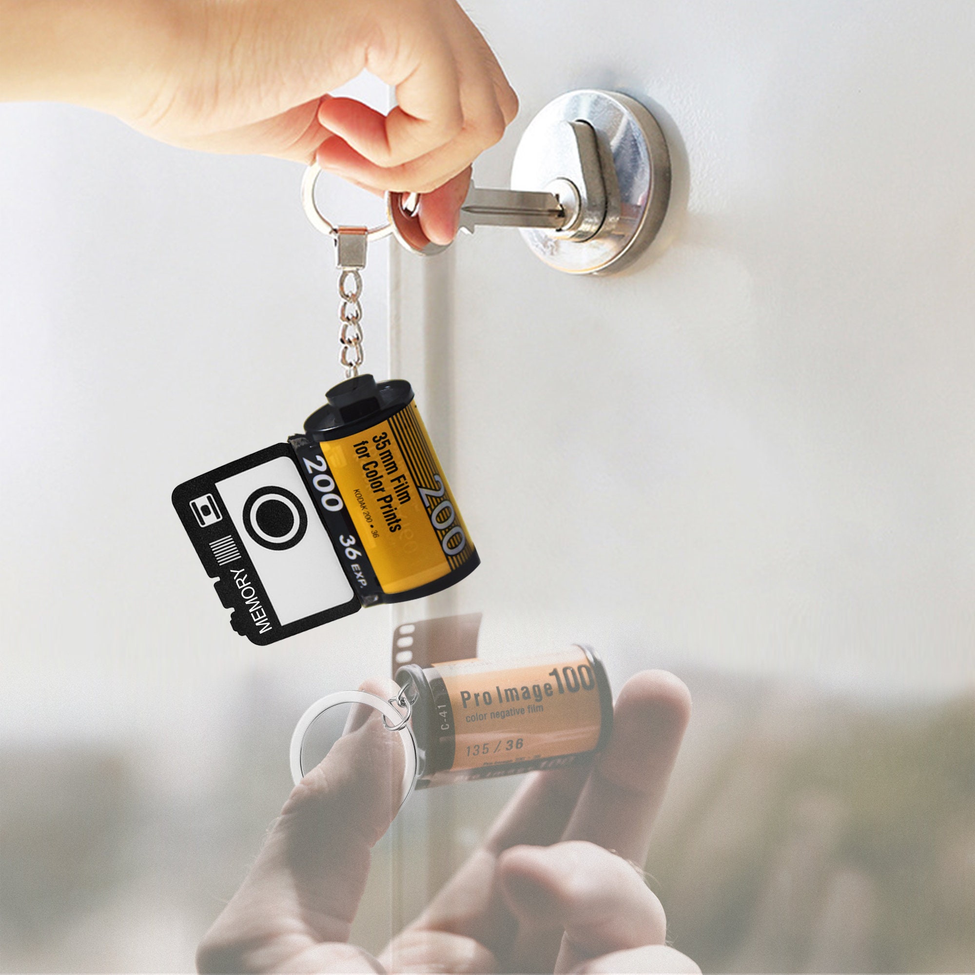 Custom Film Roll Key Chain Personalized Camera Roll Keychain Etsy