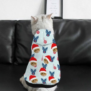 Photo Custom Pet Hoodie: Personalized Dog & Cat Clothing Bild 4