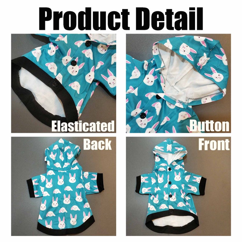Photo Custom Pet Hoodie: Personalized Dog & Cat Clothing Bild 8