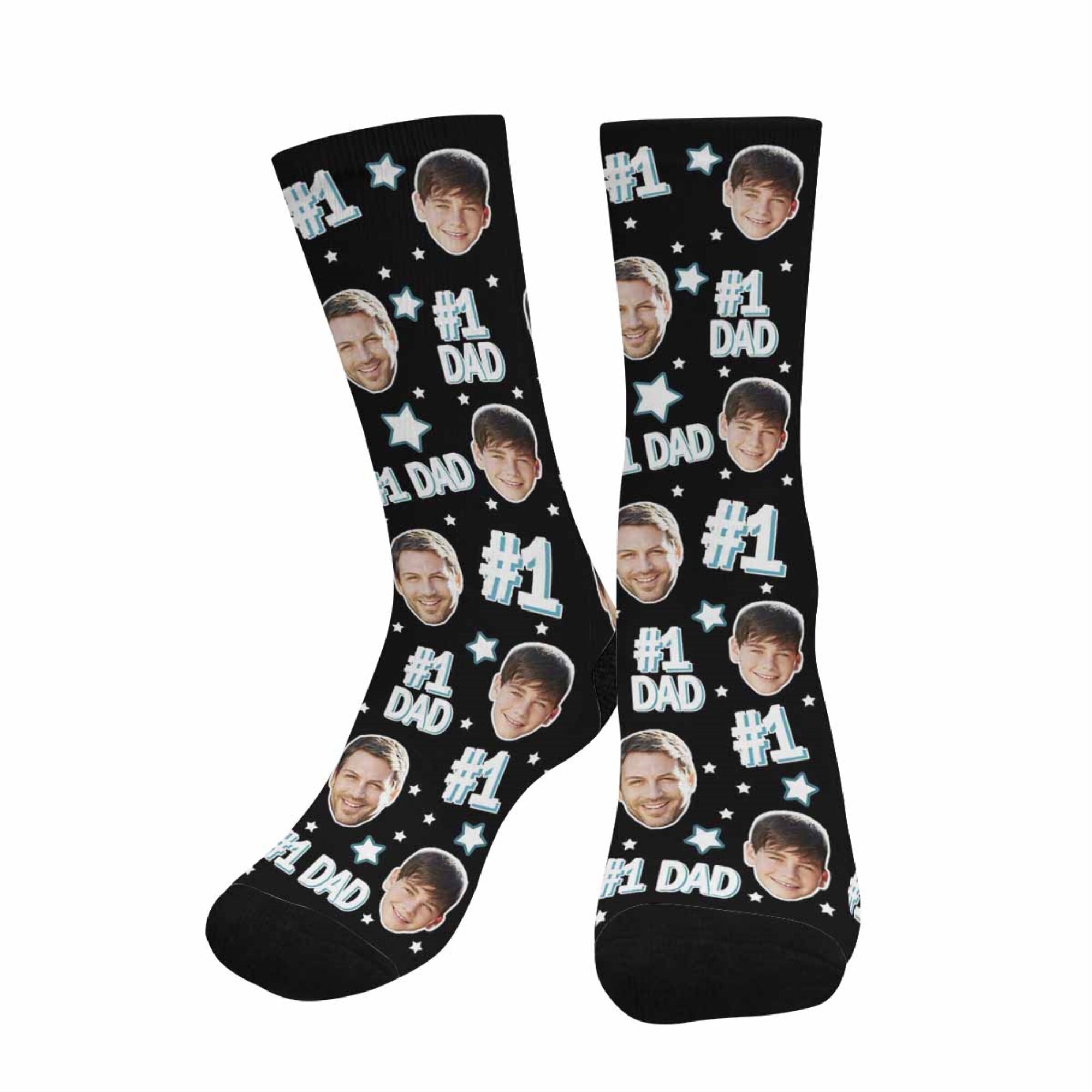 Custom Dad Socks with Face Custom Socks Father Day | Etsy