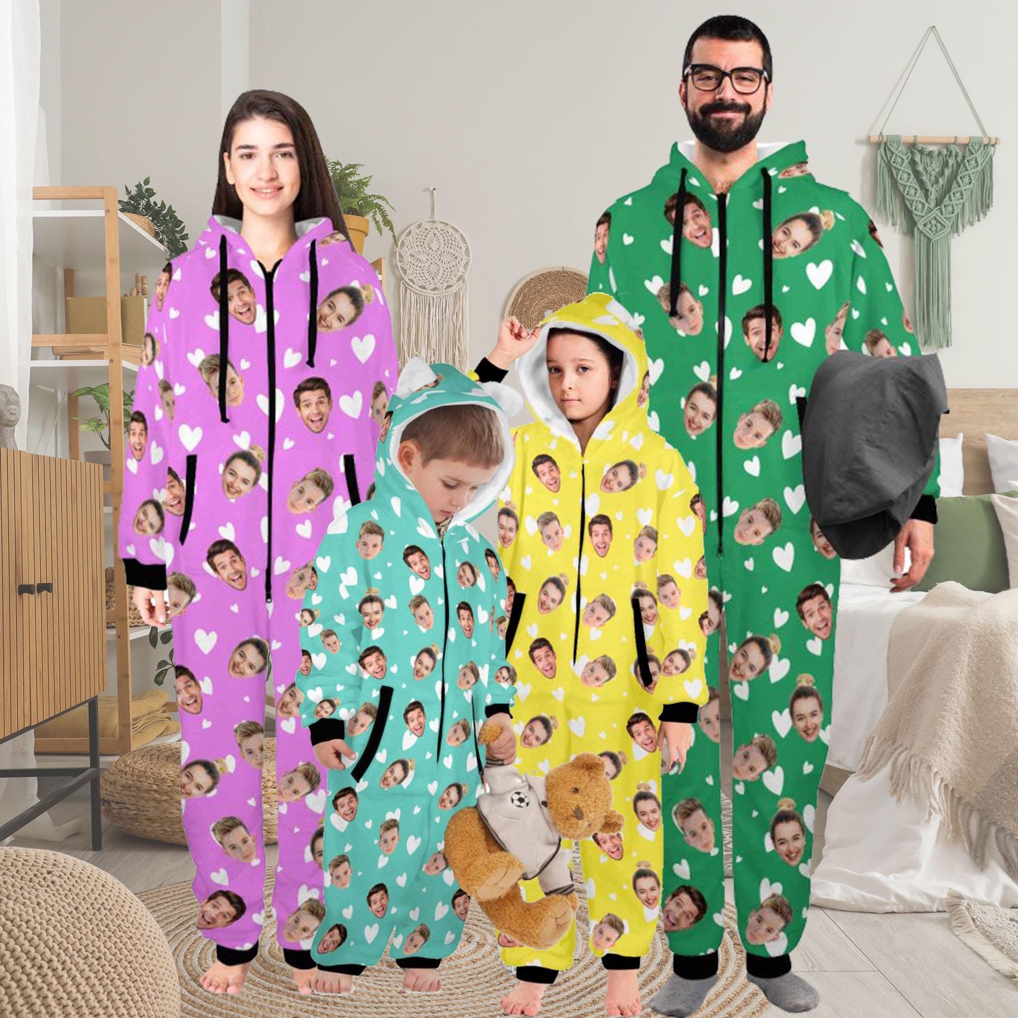 Footed Pajamas Custom Etsy