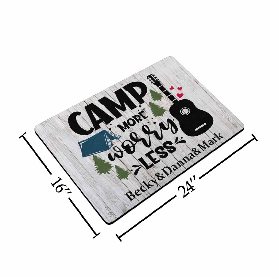 Custom Camping Doormats Mats Outdoor & Indoor Etsy