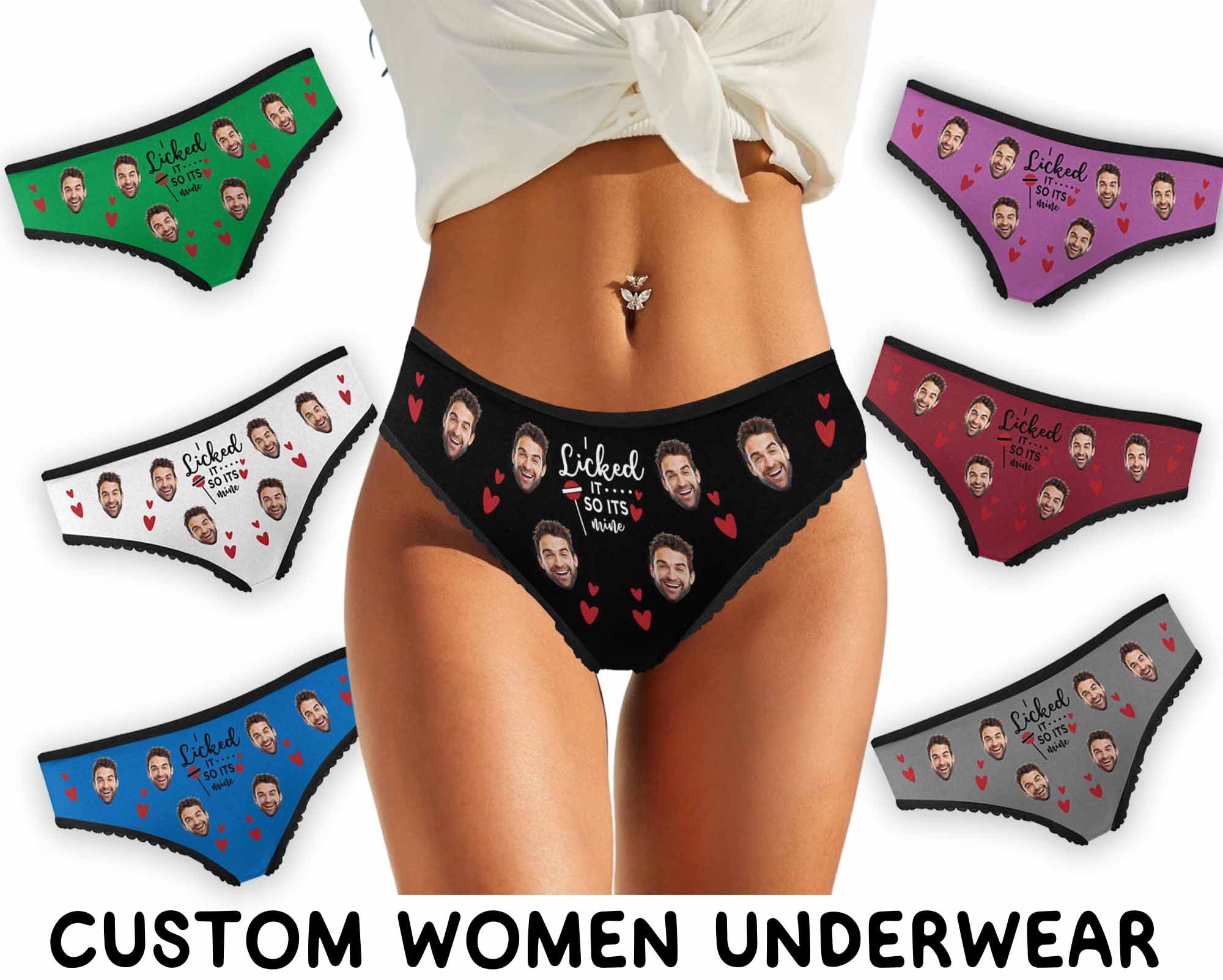  Glohox Customized Underwear for Men - Underpant with Face  Boxers Customized Wife Boxer Briefs Sexy Underwear XS for Him XS :  Clothing, Shoes & Jewelry