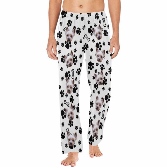 Custom Dog&Cat Face Pet Cropped Pajama Pants For Women Girlfriend Fash –  Custom Face Shirt