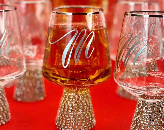 Tequila Shot Glasses, Bachelorette Party Glasses, Bridesmaids Gift, Personalized Shot Glasses