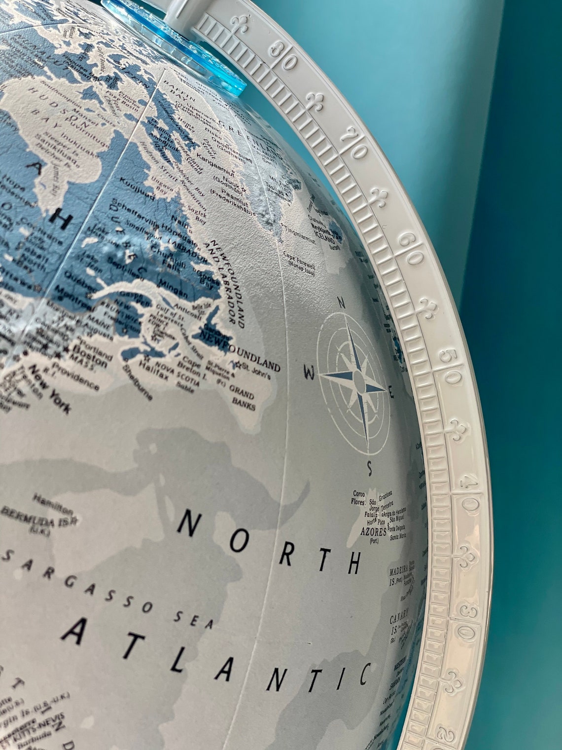 Personalized Wedding guest book/world globe wedding Etsy