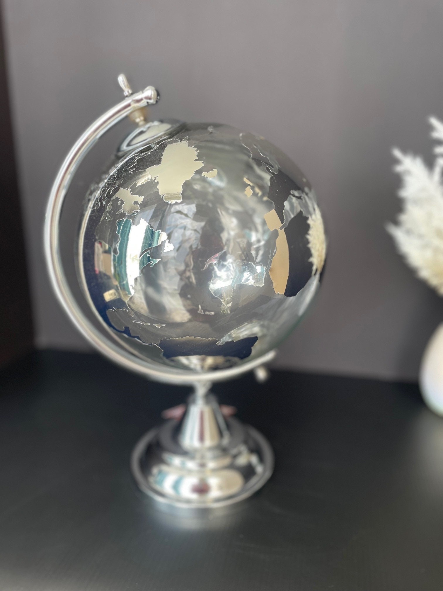 Glass Globe Guest Book