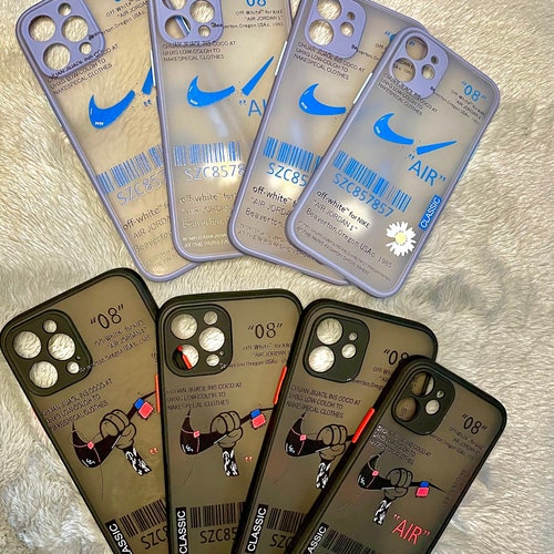 Iphone 11 12 Off White Nike K Iphone Case Hypebeast Phone Etsy Uk