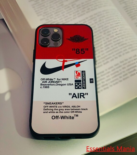 Iphone 11 12 Nike K Off White Cases Etsy Ireland