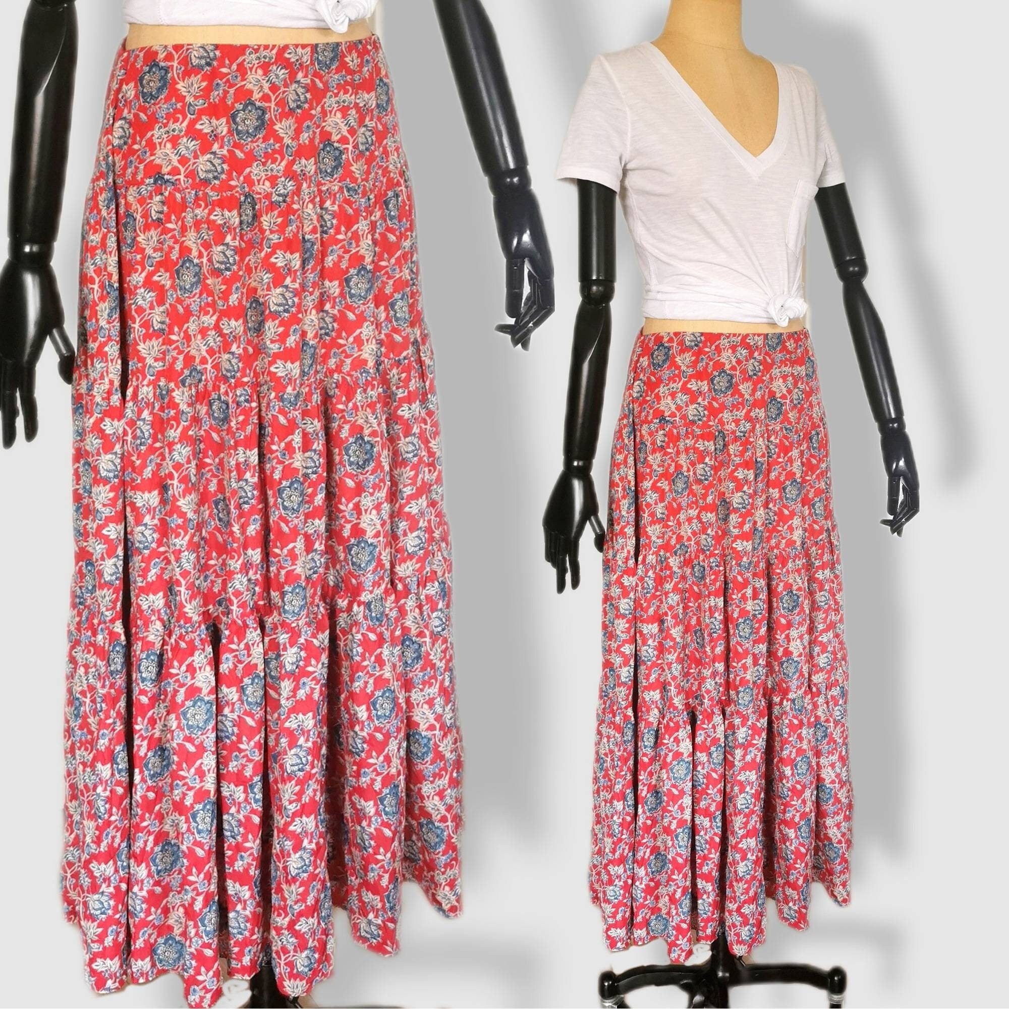 Ralph Lauren Maxi Skirt - Etsy